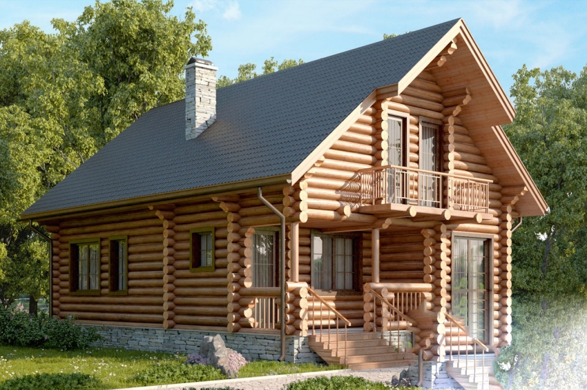 Blockstammhaus – Ferienhaus aus Polen - Naturstammhaus | Haus aus Holz